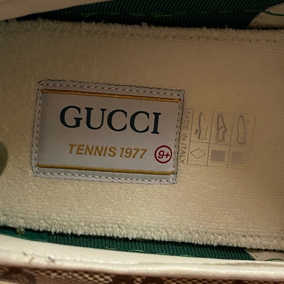 GUCCI 1977 Tennis sneakers GG original Canvas 💕 - Picture 10 of 10